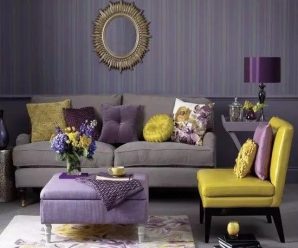 麦田黄+薰衣草紫，让你在功成名就时刻，享受优雅高贵之家