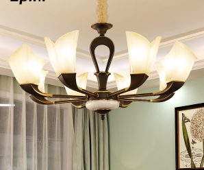 美式复古餐厅灯吧台彩色玻璃灯罩单头卧室小吊灯创意个性怀旧灯饰