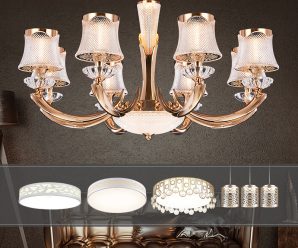 欧式水晶吊灯奢华客厅灯具简约餐厅创意现代卧室灯大气复古水晶灯