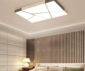 奥普照明led吸顶灯客厅卧室房间长方形简约现代创意套餐灯具新品