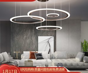 北欧吊灯现代简约欧式奢华大气卧室餐厅2019款灯饰网红美式客厅灯