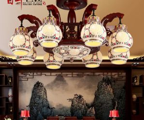 最灯饰新中式客厅吊灯餐厅卧室现代简约创意设计师中国风全铜灯具