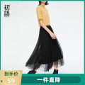 2020春夏季女装新款粉色小香风大码胖mm五分袖绣花刺绣雪纺连衣裙