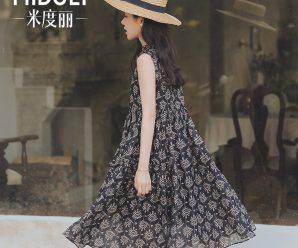 孕妇夏装上衣中长款夏天裙子2020新款大码时尚短袖怀孕雪纺连衣
