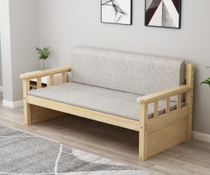 懒人沙发客厅小户型两用床咖啡厅房单双人可折叠床经济型布艺沙发