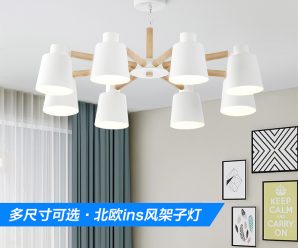 OPPLE隐形扇风扇吊灯客厅餐厅卧室简约现代电扇灯具风扇灯现代