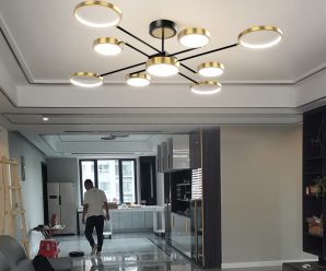 欧普照明LED新款现代简约时尚北欧轻奢美式客厅餐厅卧室吊灯星宇