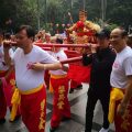 粤剧开台致祭祖师 华光大帝角色转换