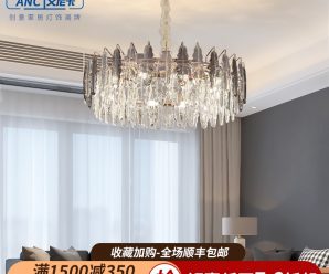 led欧式k9水晶灯卧室吸顶灯现代客厅灯简约餐厅过道阳台玄关灯具