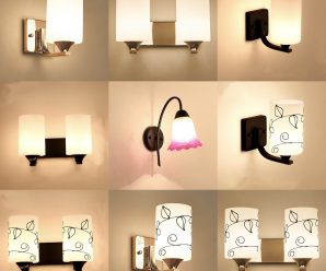 北欧卧室床头灯客厅电视背景墙镜前灯现代简约盒子创意马卡龙壁灯