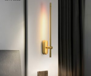 北欧现代壁灯设计师客厅背景墙装饰氛围创意简约卧室床头灯具
