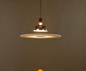 新中式吸顶灯客厅卧室灯现代简约胡桃木实木轻奢超薄led灯具北欧