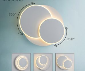 壁灯床头灯北欧现代欧式简约创意led美式卧室客厅过道楼梯墙壁灯